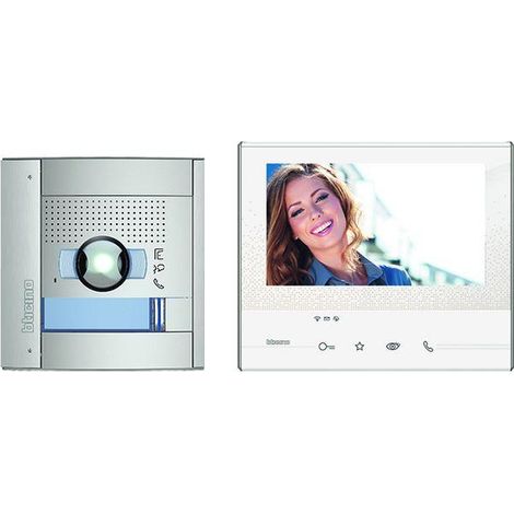Flex'ONE Video-Set mit Türstation SFERA (1 und 2 Ruftasten) + CLASSE300 X13E 365011