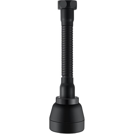 Aérateur de Robinet Noir 3 Modes, Tête Douchette Évier Cuisine 360° Pivotante, Embout Extension pour Robinet de Cuisine, Économiseur d'Eau (1/5)