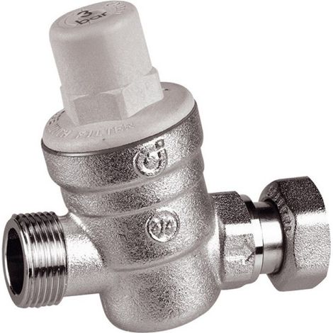 Reductor de presión para calentador de agua con tuerca giratoria Mf20/27