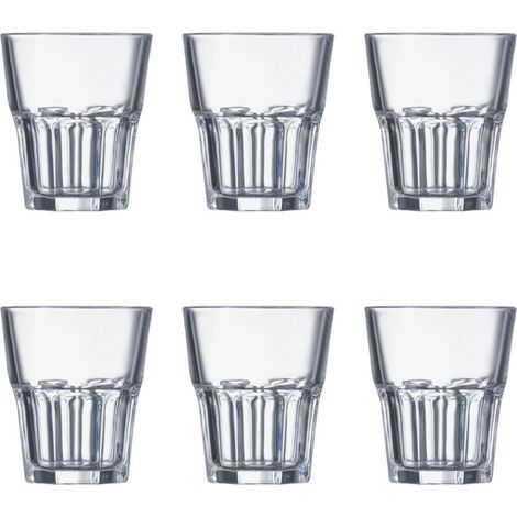 GOBELET TREMPÉ EMPILABLE GRANITY FB 26 CL, Lot de 6 (1/5)