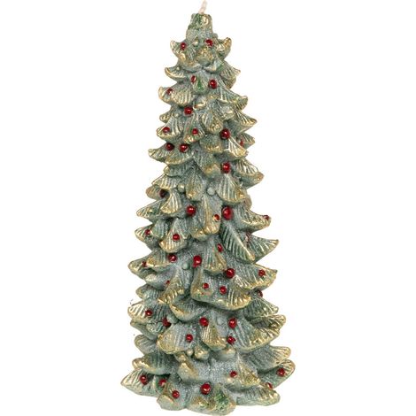Amadeus - Bougie sapin tradition H22 cm en cire (1/2)