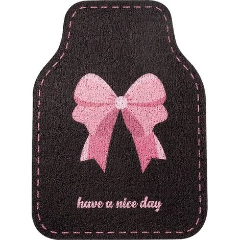 Tapis de sol auto - Tapis de sol mignons pour filles - Tapis de sol - Tapis d'intérieur de voiture anti-taches - Universel côté conducteur - Tapis de sol monobloc - Noir