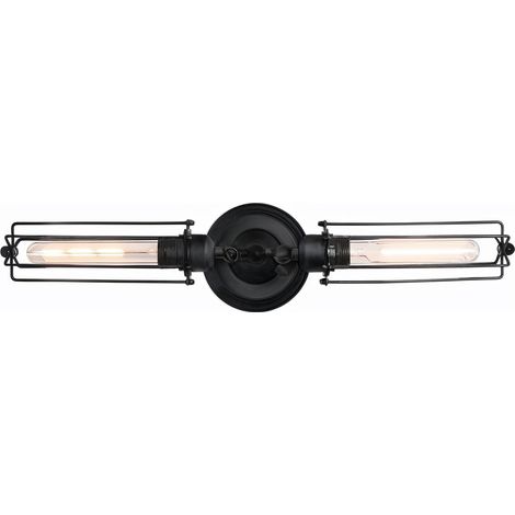 Wall Lamp - Vintage Chandelier - Lubra Black (1/5)