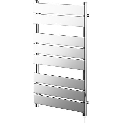 Amaldi Chrome 800mm x 500mm Electric Heated Towel Rail (1/5)