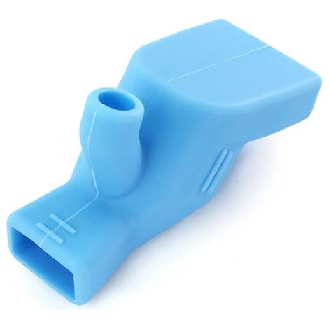 Salle de bain Lavabo Buse Robinet Extender Caoutchouc Élastique Robinet Extension Cuisine Robinet Accessoires pour Enfants Enfant Lavage À La Main Bleu (1/4)