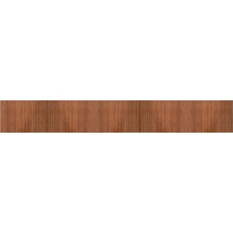 Tapis de sol,Tapis rectangulaire marron 70x500 cm bambou CFW655402 (1/5)