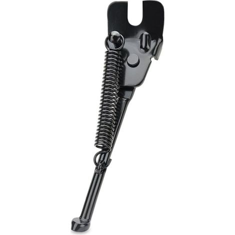 Béquille de vélo, béquille pour vélo pour enfant de 14", support de vélo pour support de roue arrière en acier de qualité supérieure de 14 pouces, noir, assemblage facile pour vélo Royal Baby Girls Bo (1/5)