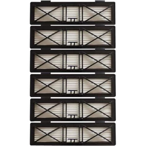 Lot de 6 filtres HEPA pour aspirateurs Neato Botvac D7, D3, D4, D5, D6, D70, D75, D80 et D85, ainsi que pour les modèles Neato Botvac 75e, 80 et 85. Pièces détachées pour filtres. (1/5)
