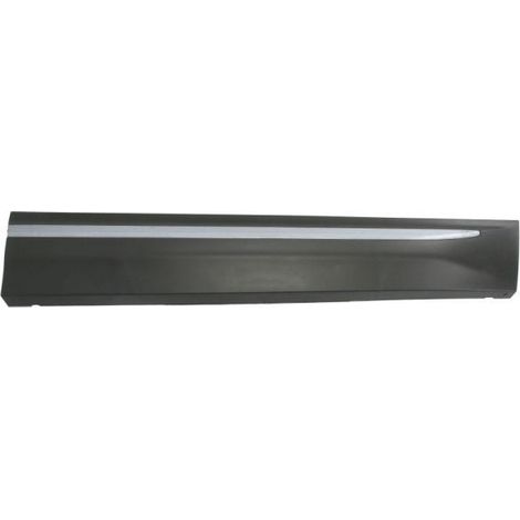 Moulure de porte avant droite noire et chromée Skoda Kodiaq phase 1 2016-2021