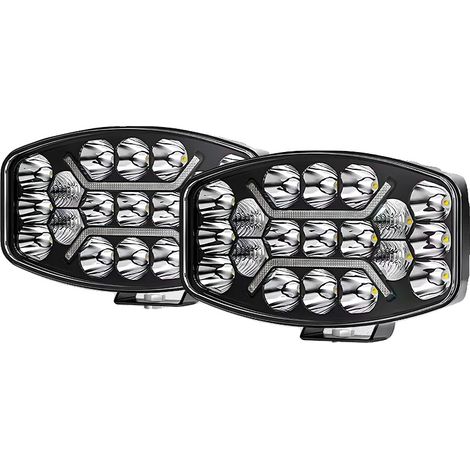 Faro todoterreno, luz de trabajo, ángulo de haz combinado, 2 unidades. (1/2)