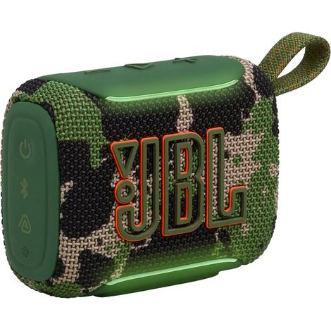Enceinte Bluetooth ultra-portable et étanche JBL Go 5, bleue (1/5)