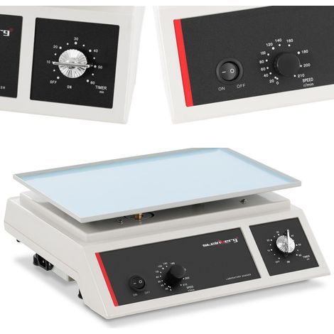 Agitador orbital de laboratorio para tubos de ensayo, 0-210 rpm