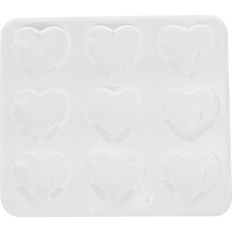 3-teilige herzförmige Backform, 9-Loch-Kuchenform für selbstgebackene Kuchen, DIY-Kuchenbackwerkzeug (1/5)