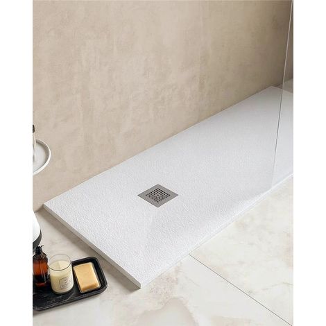 Exagonshop Piatto Doccia 70x180 Desio effetto pietra in