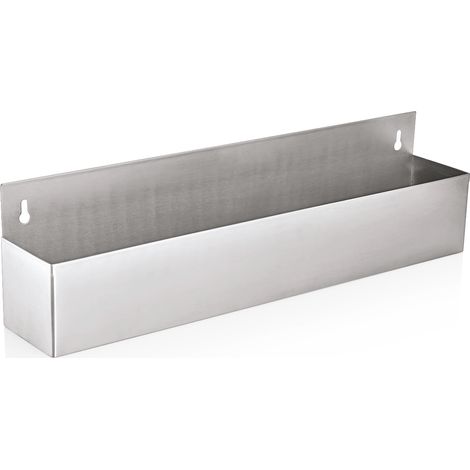 Étagère à bouteilles 1 niveau pour 6 bouteilles 56 x 10,5 cm inox - Was Germany