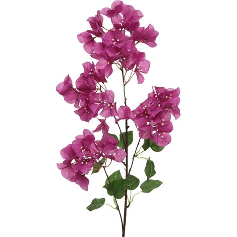 EVERLANDS Bougainvillea Pink & Weiß 100 cm - Kunstblumen (1/2)