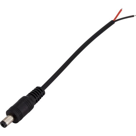 Ledkia – Câble de connexion Jack mâle pour ruban LED 12/24V DC – Connecteur étanche – Compatible avec systèmes d'éclairage LED