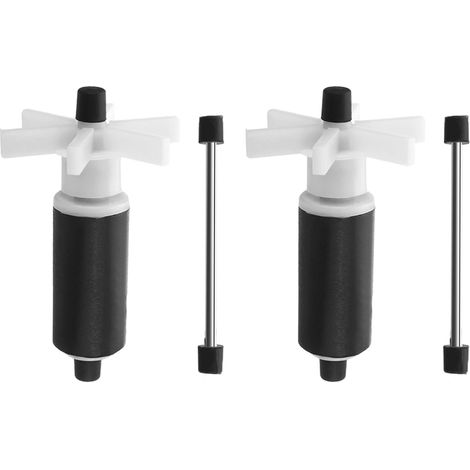 Submersible Pump Rotor Impeller, Water Pump Impeller, Free Seal, High Efficiency Magnetic Filter, Aquarium Rotor Impeller, Wear Resistant and Low Noise 2 Pack