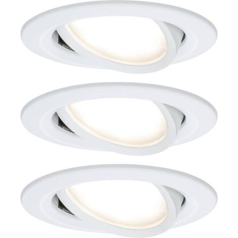 Spot encastrable jeu de 3 LED LED 18 W blanc Y645683 (1/5)