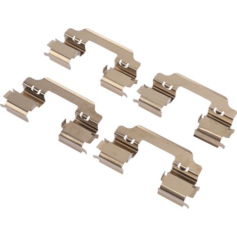 Eosnow Les Clips d'étrier de plaquette de frein avant réduisent le bruit de freinage BPF1648C hochet à disque pour Clio MK3 05-12