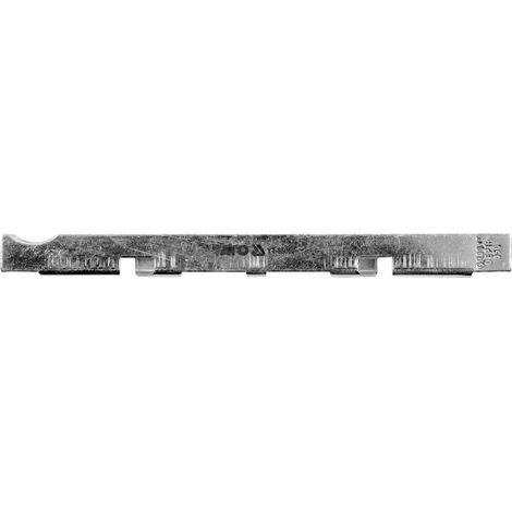 Galga de espesores, Yato, modelo YT-85052, ideal para mediciones precisas en calibración de herramientas, rangos de 0.65 mm y 0.75 mm, construcción en acero inoxidable duradero.