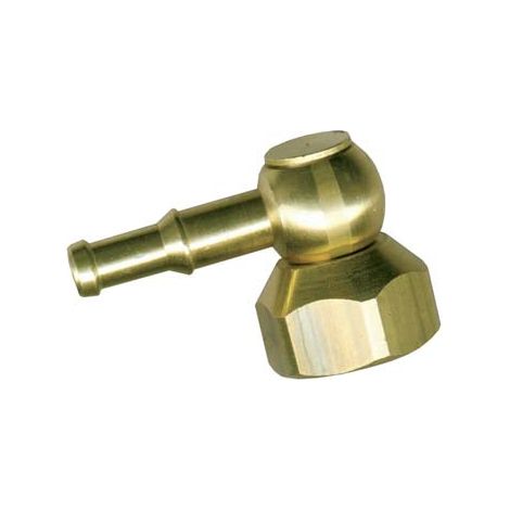 Portagomma Girevole Filetto Femmina Ap Ottone 10 3 4 F 8 mm 2 Pezzi