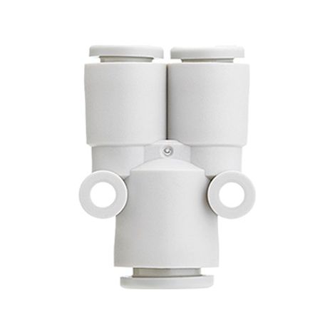Raccord en Y SMC KQ2 vers 8 mm 6 mm ( Prix pour Sachet de 10 )