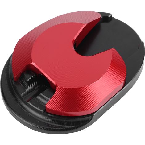 Plaquette d'élargissement de béquille latérale pour moto HONDA ADV150 2019-2021 Rouge (1/5)