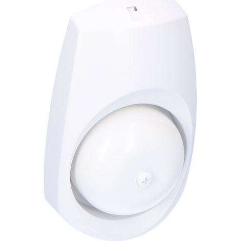 Kabelgebundene Klingel mit Lautstärkeregler, 230 V, 85 dB, Schutzart IP20, weiß, Zamel DNS-001 (1/3)