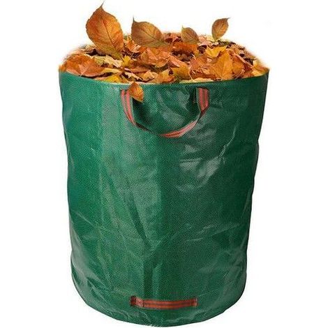 Sac à déchets de jardin - Superma - Étanche - Grande capacité 272L - Dimensions 76x67 cm - Pliables (1/5)