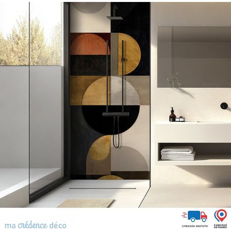 Panneau de douche : Constellation Silencieuse 9 - Alu composite - 90 - 245 (1/3)