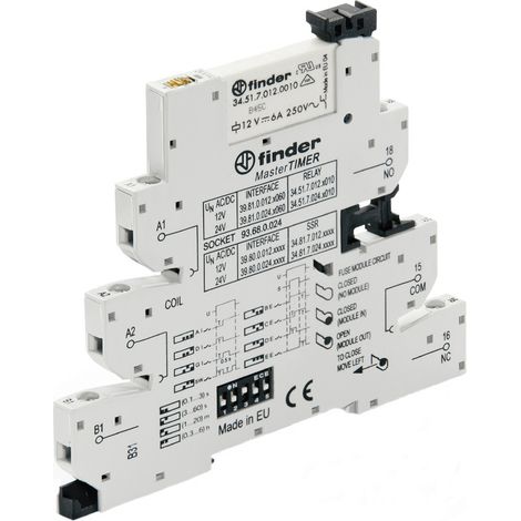 Finder 39.81.0.024.0060 Koppelrelais 24 V/DC, 24 V/AC 6 A 1 Wechsler 1 St. (1/3)