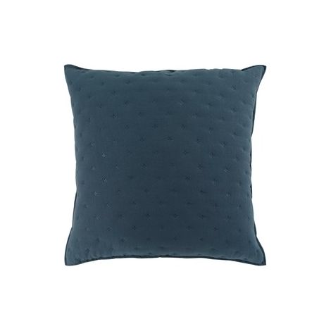 Douceur D'Intérieur – Housse de coussin 60 x 60 cm microfibre bicolore – Couleur menthe et blanc – Élégante et moderne pour décoration intérieure (1/3)
