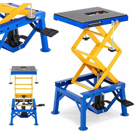 Elevador de tijera para motocicleta 35-87 cm 150 kg (1/5)