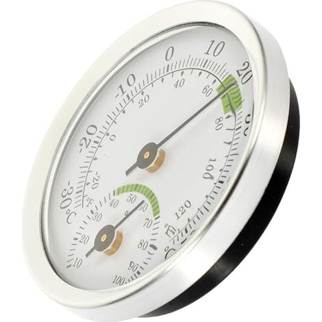 Hygromètre Thermomètre Température Intérieure Capteur D humidité Moniteur Détecteur Mesures pour Maison Garage Serre Serre Cave à (1/4)