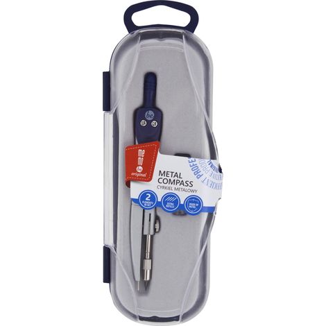 Br煤jula escolar en estuche + cables de grafito MemoBe