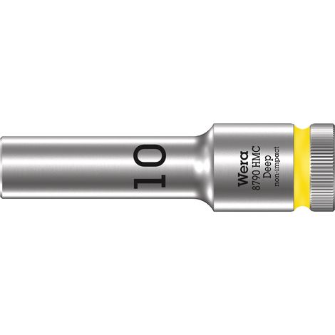 Wera 8790 HMC Deep Steckschlüsseleinsatz mit 1/2"-Antrieb 10 x 83 mm 05004550001 (1/5)