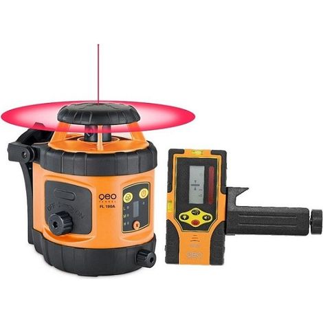 Geo Fennel – Laser maçon rotatif automatique 400m – Précision ± 1,5mm/10m – Alimentation NiMH – Étanchéité IP54 – 292190