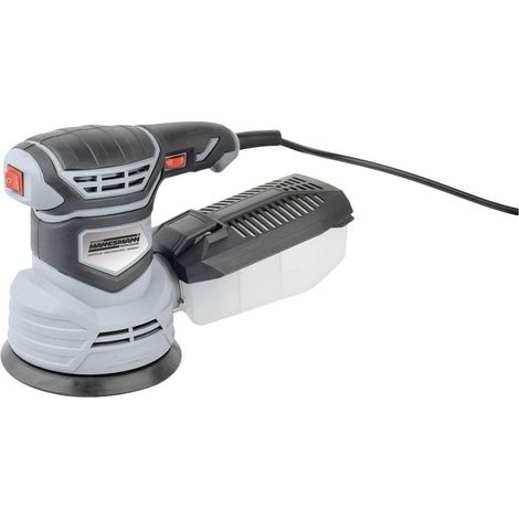 Brüder Mannesmann M12345 levigatrice orbitale 380 W grigio nero