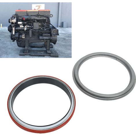 Kurbelwellen-Öldichtungssatz für die Hinterachse mit verschleißfester Hülse und Stahlhalterung für Cummins B-Serie 5,9L Motoren ab Baujahr 1989 (Teilenummer: ZQGJ-1554) (1/5)
