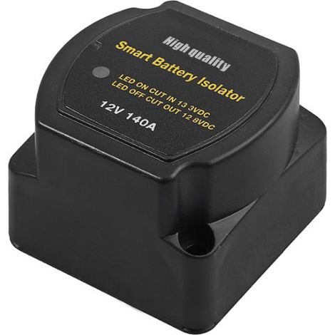Intelligenter Dual-12V/24V-Batterieladeschalter mit Doppelbatterie-Trennschalter und spannungsempfindlichem Relais (1/5)