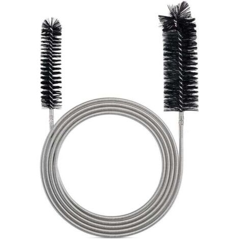 Pair Flexible Reinigungsbürste für Zuleitung - Rohrreinigungswerkzeug - Schwarz (2 m)
