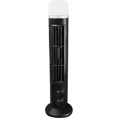 Ventilateur Tour Sans Pales 2 Vitesses Silencieux USB/Batterie (1/5)
