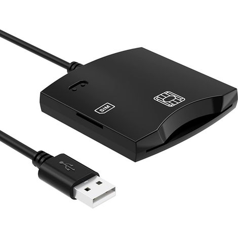 Lecteur de Cartes à Puce USB - Lecteur CAC - Plug and jouez Le Lecteur de (1/5)