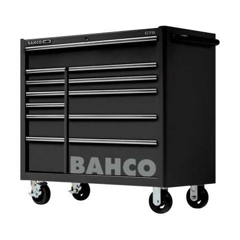 Bahco – Servante d'atelier roulante 1 mètre – 12 tiroirs extra larges – Système de verrouillage Lock & Go! – Charge 30 kg par tiroir (1/5)