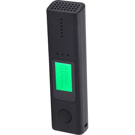 Éthylotest sans contact portable, précis, avec signal sonore d'avertissement et affichage numérique à 3 couleurs. (1/5)