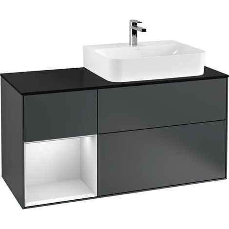 Villeroy & Boch G142MTHG Meuble sous-lavabo Finion G14 (1/2)