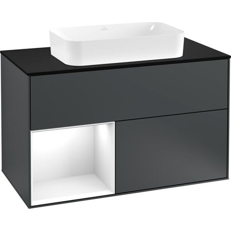 Villeroy & Boch G242GFHG Meuble sous-lavabo Finion G24 (1/2)