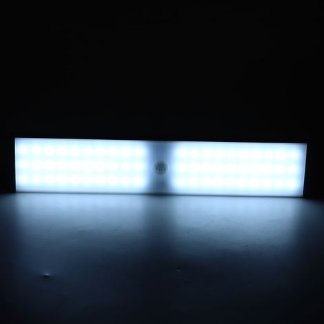 LED-Bewegungsmelderleuchte für Schränke und Unterschränke, USB-aufladbar, magnetisch, kabellos, batteriebetrieben (1/5)