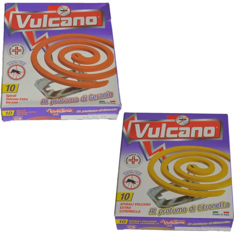 Vulcano Zampirone Profumo di Geranio (1/3)